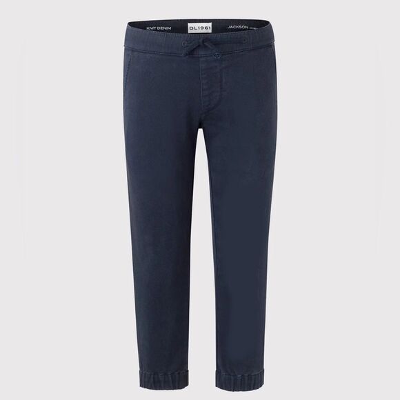 DL 1962 Boys Jackson Jogger Black Pant. Size 12. - Picture 1 of 12